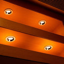 GU10 infälld gipsram/armatur, rund, grå/gyllenrosa, Ø100x40mm, infälld. storlek: x40404040404040404050, mm Ø80mm, V-TAC