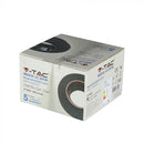 GU10 infälld gipsram/armatur, rund, grå/gyllenrosa, Ø100x40mm, infälld. storlek: x40404040404040404050, mm Ø80mm, V-TAC