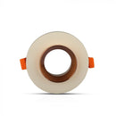 GU10 iebūvējams ģipša karkass/armatūra, apaļas formas, off white/golden rose, Ø100x40mm, iebūv. izm. Ø80mm, V-TAC