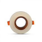 GU10 recessed plaster frame/fixture, round, off white/golden rose, Ø100x40mm, recessed. Size: x4040404040404040404040404040404040404040. Ø80mm, V-TAC