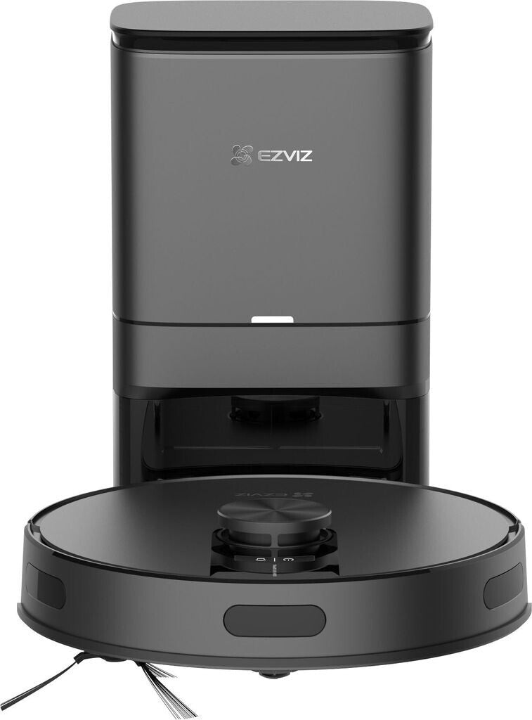 EZVIZ CS-RE4P-PBT2 robotizēts putekļsūcējs ar mazgāšanas funkciju un LiDAR navigāciju, melns