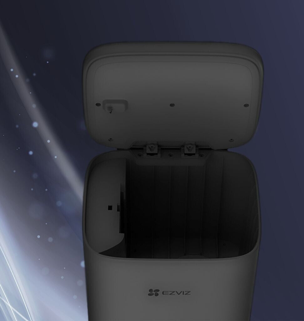 EZVIZ CS-RE4P-PBT2 robotizēts putekļsūcējs ar mazgāšanas funkciju un LiDAR navigāciju, melns