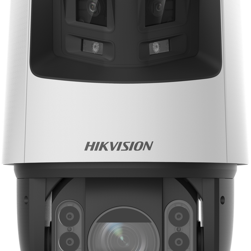 PTZ kamera Hikvision DS-2SE7C432MWG-EB/26 6MP+4MP 32X TandemVu IR 200m White light 30m Panoramic Dome