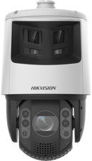 Hikvision DS-2SF8C425MXG1-ELWY/26 TandemVu panorāmas PTZ IP kamera, 6 MP + 4 MP, 25× optiskā tālummaiņa, DarkFighter 2.0, IR 300 m, IP67, IK10