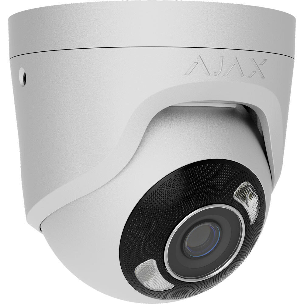 Ajax TurretCam HL 5MP IP Camera with 2.8 mm Lens, White