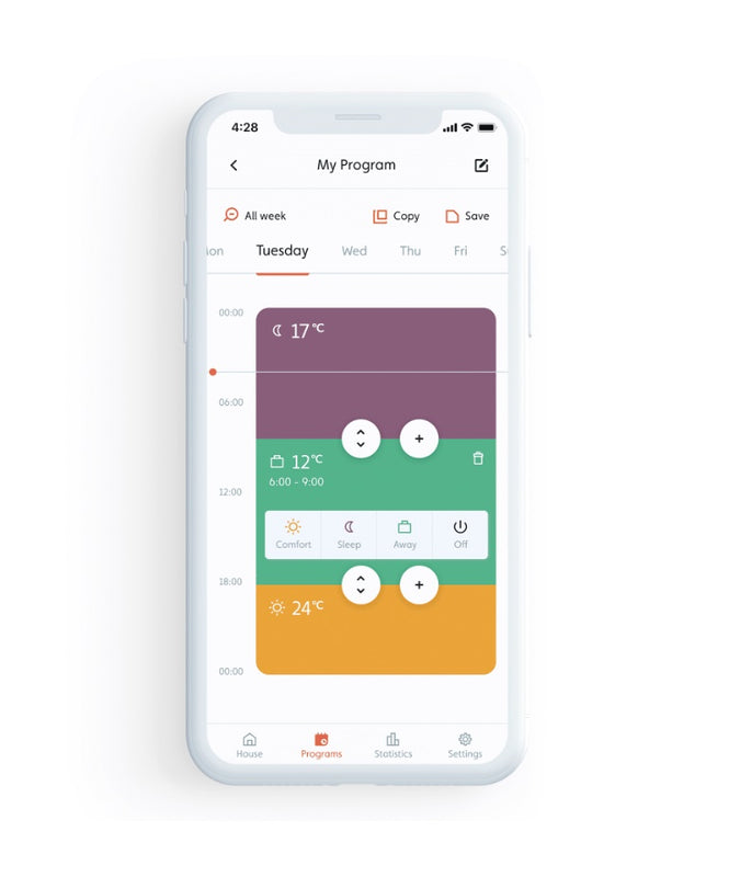 Mill eļļas radiators OIL2000WIFI3 GEN3 2000W  3 jaudas līmeņi  Piemērots telpām līdz 24 m²