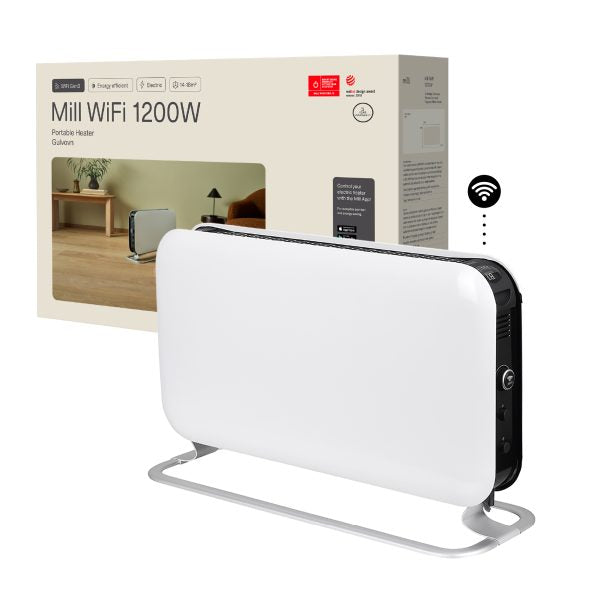 Mill CO1200WIFI3 WiFi konvekcijas sildītājs, 1200 W, balts