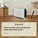Mill Invisible Smart WiFi paneļu sildītājs PA2000WIFI4, 2000 W, balts