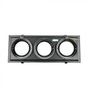 AR111 süvistatav raam/valgusti 3 lambile, must, IP20, V-TAC