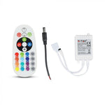 LED-värviribade kontroller 6A 72W, 24 nuppu, V-TAC, puldiga