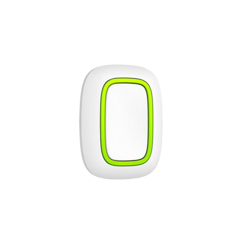 Bezvadu trauksmes poga Ajax Button IP55 Balta