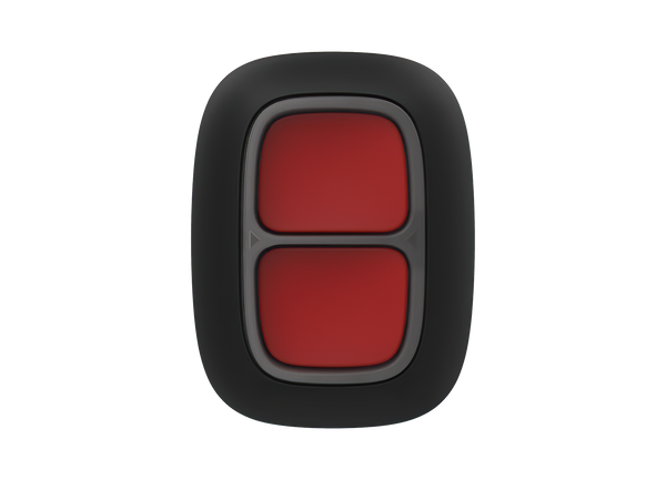 AJAX Wireless alarm button, - Two-way communication, IP55, black