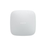 AJAX Security Hub 2 Plus с WI-FI, Ethernet и 2 слотами 4GSIM, функцией мониторинга извещателей, отправки сигнала тревоги и фотоверификации подключения извещателей Белый