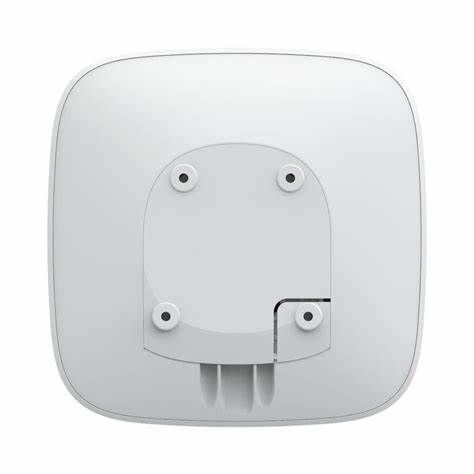 AJAX Security Hub 2 med detektorövervakning, larmsändning och fotoverifiering detektoranslutning Vit