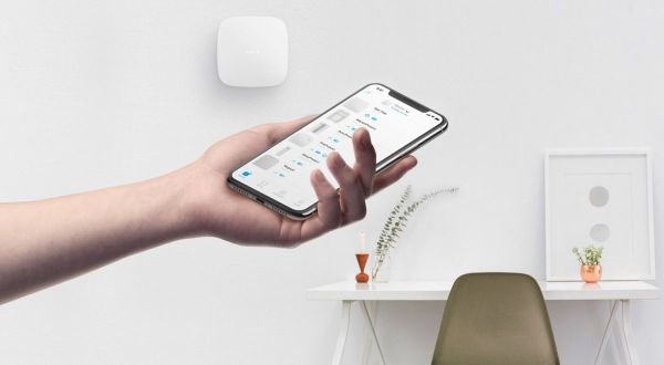 AJAX juhtmevaba juhtpaneel - Ethernet/Wi-Fi, 2x SIM 2G/3G, videovalve