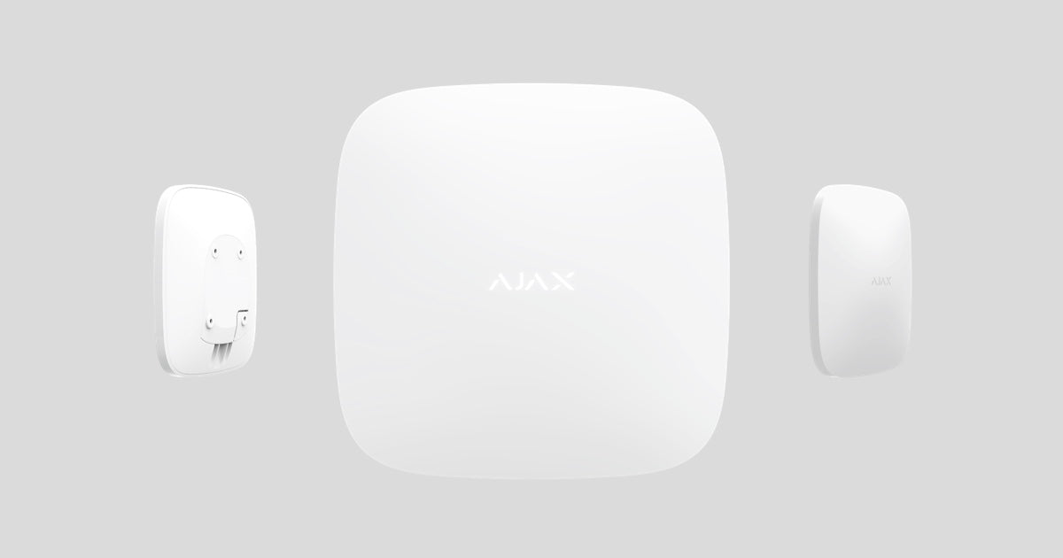 AJAX Bezvadu kontroles panelis - Ethernet/Wi-Fi, 2x SIM 2G/3G, Videonovērošana