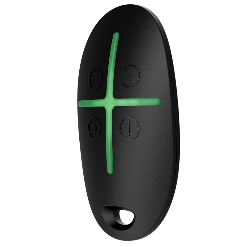 AJAX Wireless security system remote control SpaceControl Black