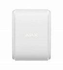 AJAX Беспроводной наружный двусторонний извещатель шторного типа DualCurtain Outdoor для установки на фасаде дома в белом цвете