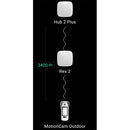 Беспроводной повторитель AJAX ReX 2 Jeweller - фотоверификация / подключение к Ethernet, - совместим с HUB 2, Hub 2 Plus, белый