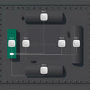 Беспроводной повторитель AJAX ReX 2 Jeweller - фотоверификация / подключение к Ethernet, - совместим с HUB 2, Hub 2 Plus, белый