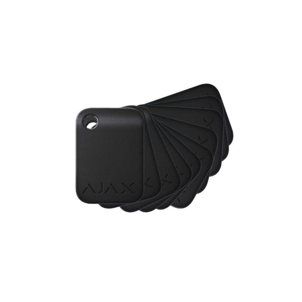 Ajax Tag Contactless key fob for KeyPad Plus (10pcs) black