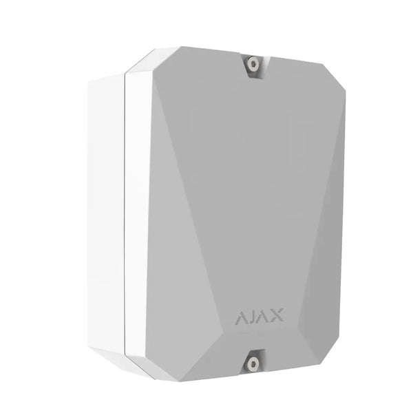 Ajax vhfBridge, Integration module, AJAX VHF radio communicator (8 outputs), compatible with Hub 2, Hub Plus, Hub 2 Plus, white