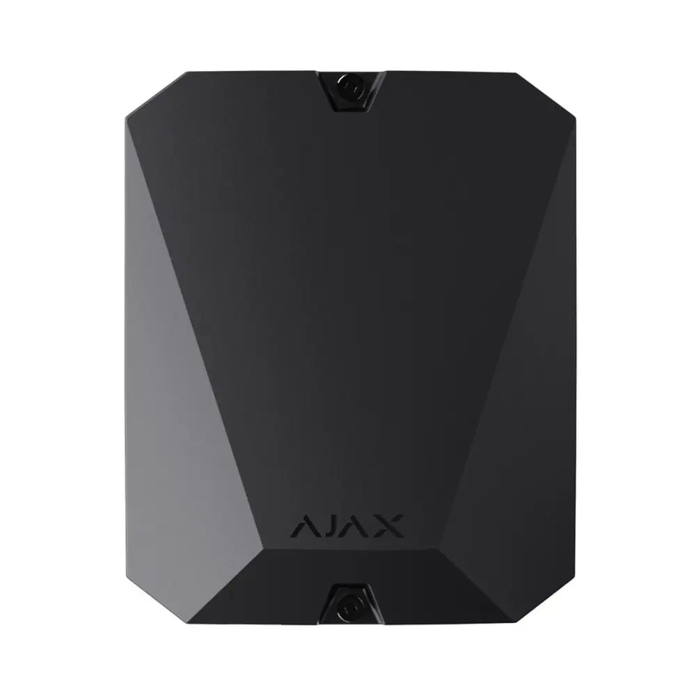 Ajax vhfBridge, Integrācijas modulis, AJAX VHF radio komunikators (8 izejas), savienojams ar Hub 2, Hub Plus, Hub 2 Plus, melns