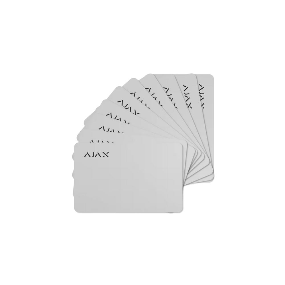 Contactless card for KeyPad Plus (10pcs) white