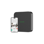 Ajax NVR (8 kanāli) (8EU) ASP, Melns
