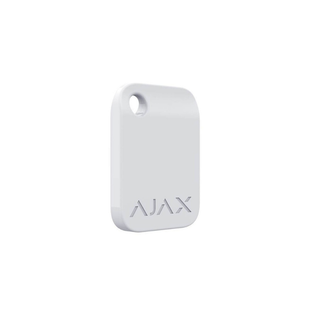 Ajax Tag Bezkontakta breloks priekš KeyPad Plus 1 gb balts
