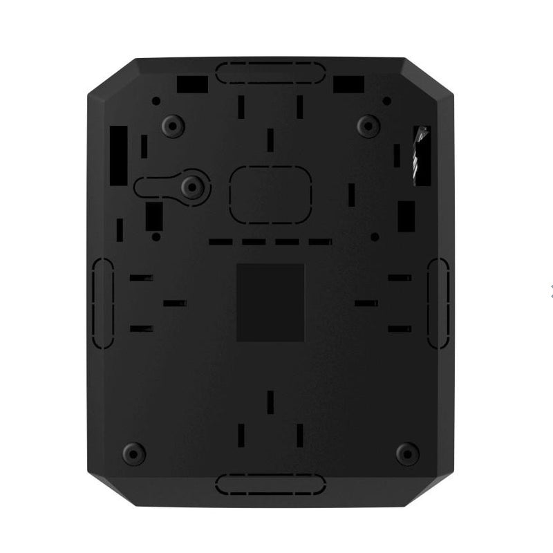 AJAX Hub BP Беспроводная панель управления с питанием от аккумулятора. Поддерживает проверку фотографий. Совместим, Поддерживает проверку фотографий. Совместимость с двумя SIM-картами (2G/3G/LTE). Черный