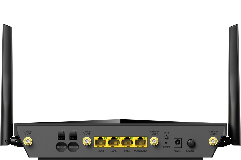 Maršrutētājs Cudy P5 AX3000 Wi-Fi 6 5G SA/NSA Dual- SIM 5GHz 2402Mbps/2.4Ghz 574Mbps 4-Port GbE Desktop