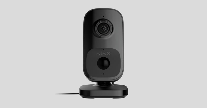 AJAX IP kamera Ajax IndoorCam 4MP f4mm IR 8m IP20 Cube Melna