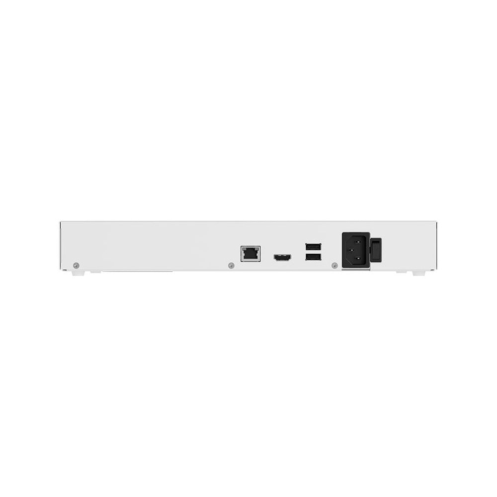 Ajax NVR H2DAC 8 kanālu videoierakstītājs, 4K HDMI, 2xHDD, balts