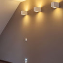 G9 Virsapmetuma ģipša karkass stiprināšanai pie sienas, balts,70x100x100mm, V-TAC