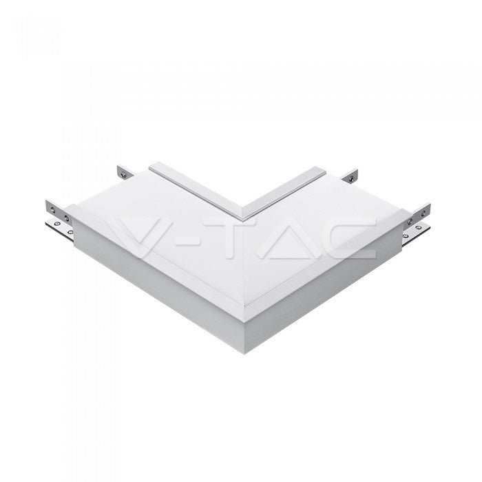 16,4x16,4cm_8W(800Lm) V-TAC L veida LED gaismeklis, VT-7-41L, IP20, 4000K