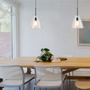 Hanging lamp frame, glass dome, D270, V-TAC