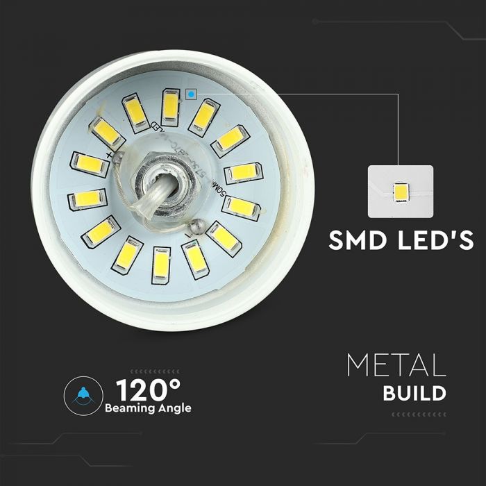 7W(400Lm) LED-pendelarmatur, V-TAC, varmvitt ljus 3000K