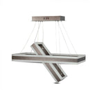 100W (7500Lm) LED pendant light with 2 rings, V-TAC, dimmable, warm white light 3000K