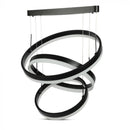 80W (5925Lm) LED iekarams gaismeklis ar 3 riņķiem, V-TAC, dimmējams, silti balta gaisma 3000K