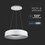 30W (2250Lm) LED hanging light, round, dimmable, V-TAC, warm white light 3000K