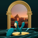 AYA ar aplikācijas vadību masāžas vibrējoša ,melnā krāsa,skatīt aprakstu,diskrēta piegāde melnā iepakojumā