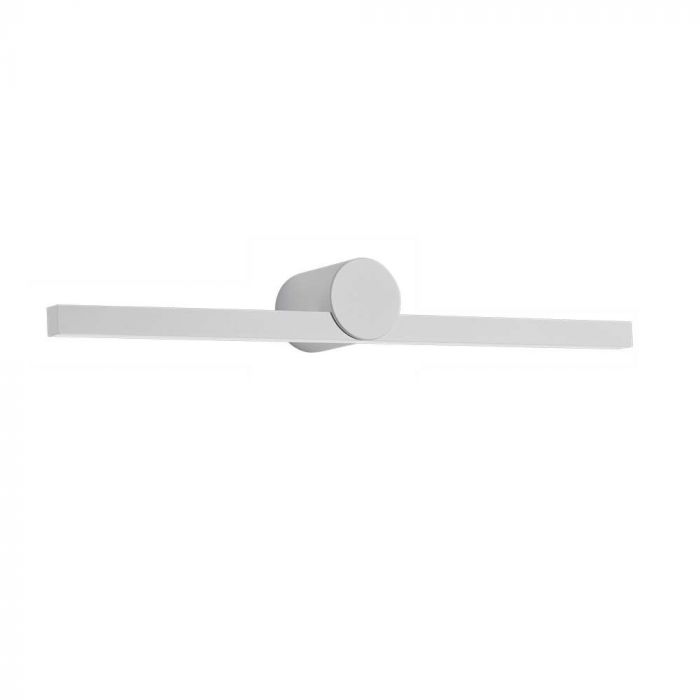 10W LED-spegelarmatur, V-TAC, IP20, vit, varmvitt ljus 3000K