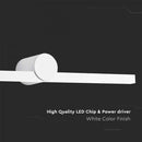 10W LED mirror light, V-TAC, IP20, white, warm white light 3000K