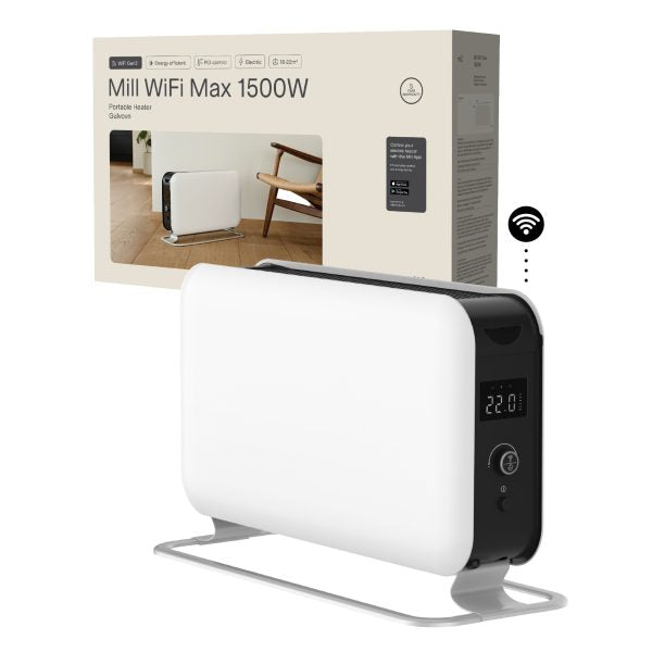Mill CO1500MAXWIFI3 WiFi konvekcijas sildītājs, 1500 W, balts