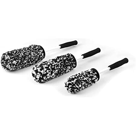MAXSHINE MF WHEEL BRUSHES 3pcs - Wheel cleaning brushes