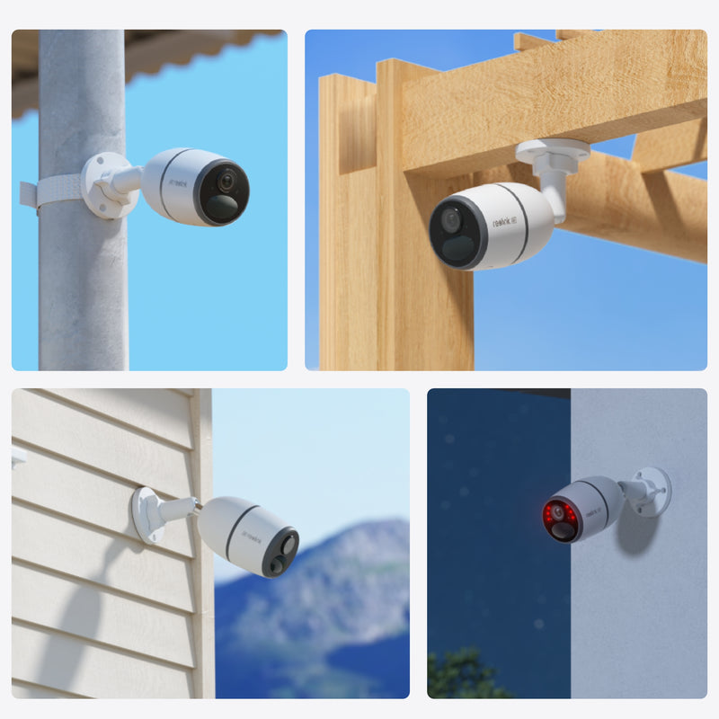 Reolink Go G340 4G LTE bezvadu bullet videonovērošanas kamera ar nakts redzamību un objektu noteikšanu 8 MP fiksēta IP65 H.265 MicroSD līdz 128 GB