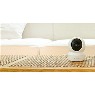 EZVIZ H6C, 5 Мп, Wi-Fi, распознавание людей, ночное видение, белый — Умная домашняя камера