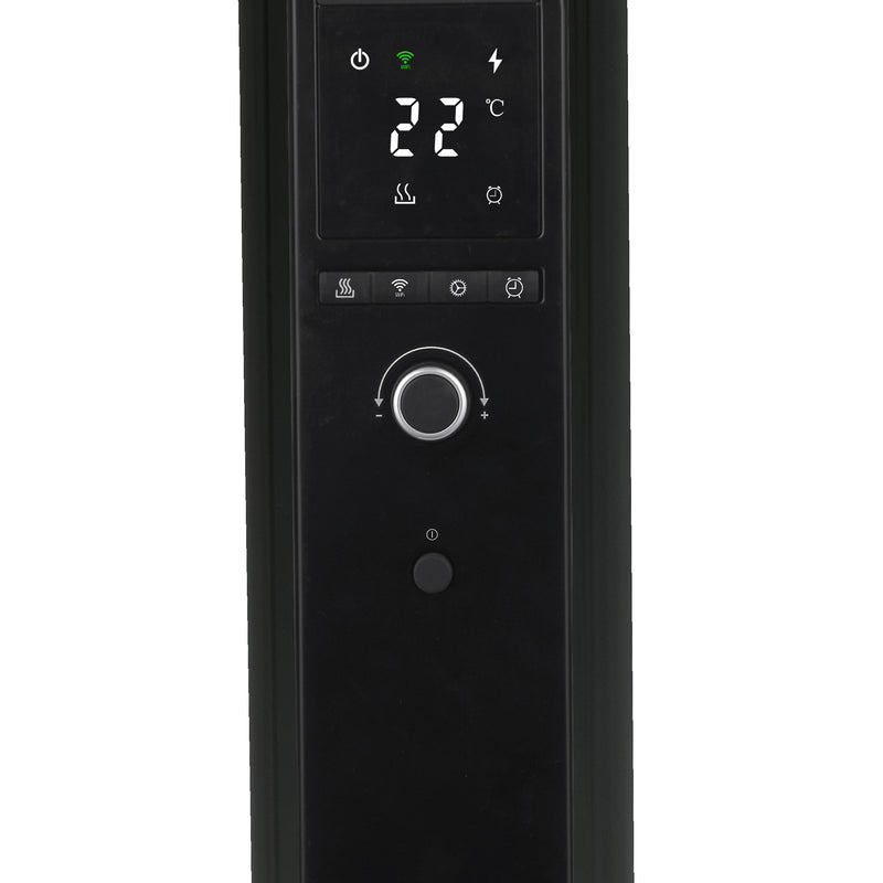 Mill | WiFI GEN3 Oil Filled Radiator | OIL2000WIFI3 | Eļļas radiators | 2000 W | 3 režīmi | melns