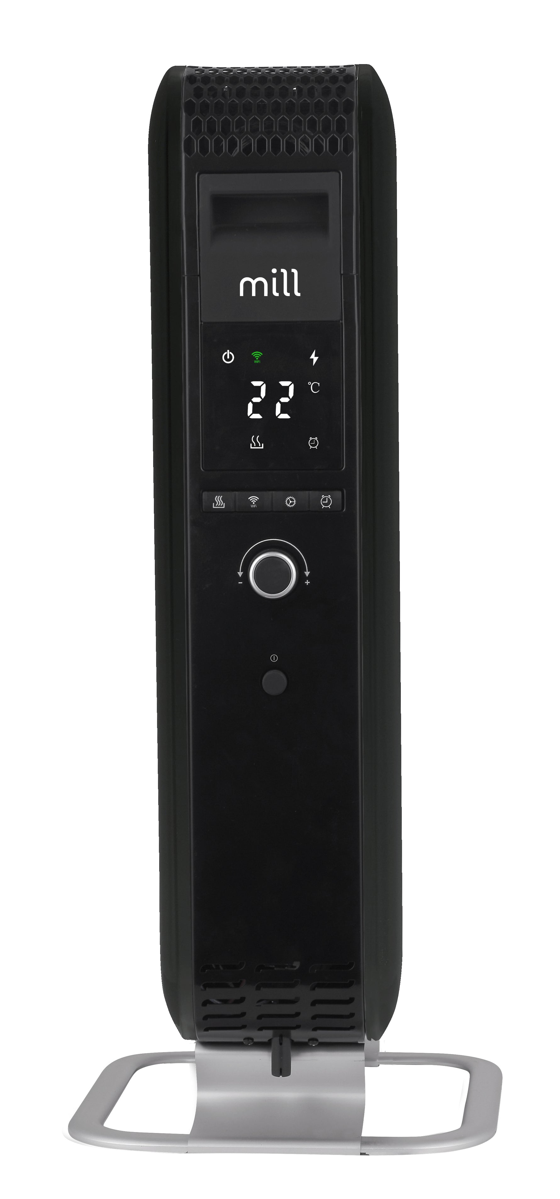 Mill | Масляный радиатор Wi-Fi GEN3 | OIL2000WIFI3 | Масляный радиатор | 2000 Вт | 3 режима | черный